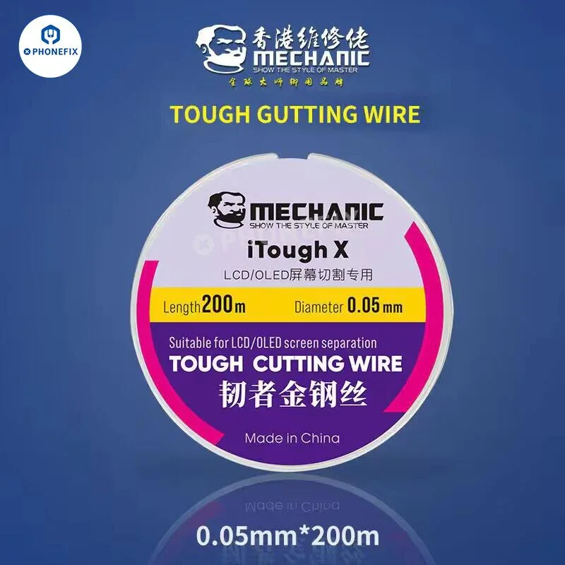 Mechanic iTough X Tough Superfine Cutting Wire For LCD OLED Screen - Image 8