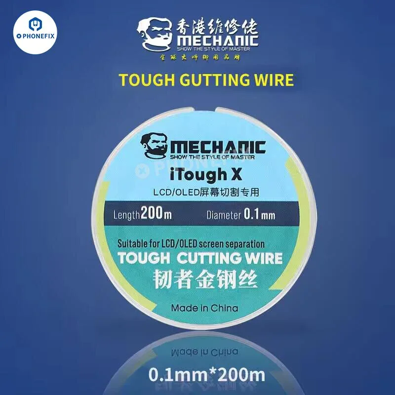 Mechanic iTough X Tough Superfine Cutting Wire For LCD OLED Screen - Image 9