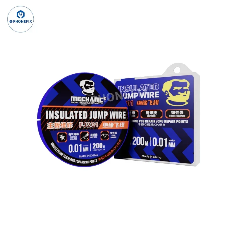 Mechanic 0.01 0.02mm Copper Jumper Wire Motherboard Soldering Repair - Image 5