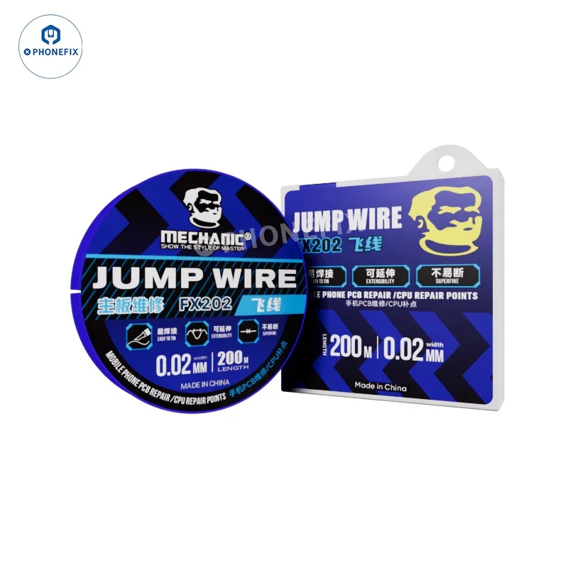 Mechanic 0.01 0.02mm Copper Jumper Wire Motherboard Soldering Repair - Image 2