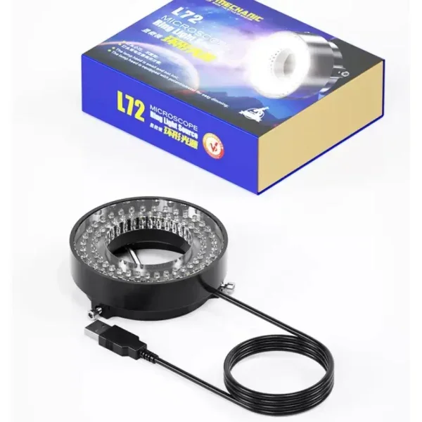 Mechanic L64 L72 L144 USB Adjustable Microscope Ring Light Source - Image 2