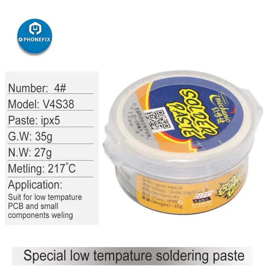 Mechanic Low Middle High Temperature Solder Paste Soldering Tin Cream - Image 3