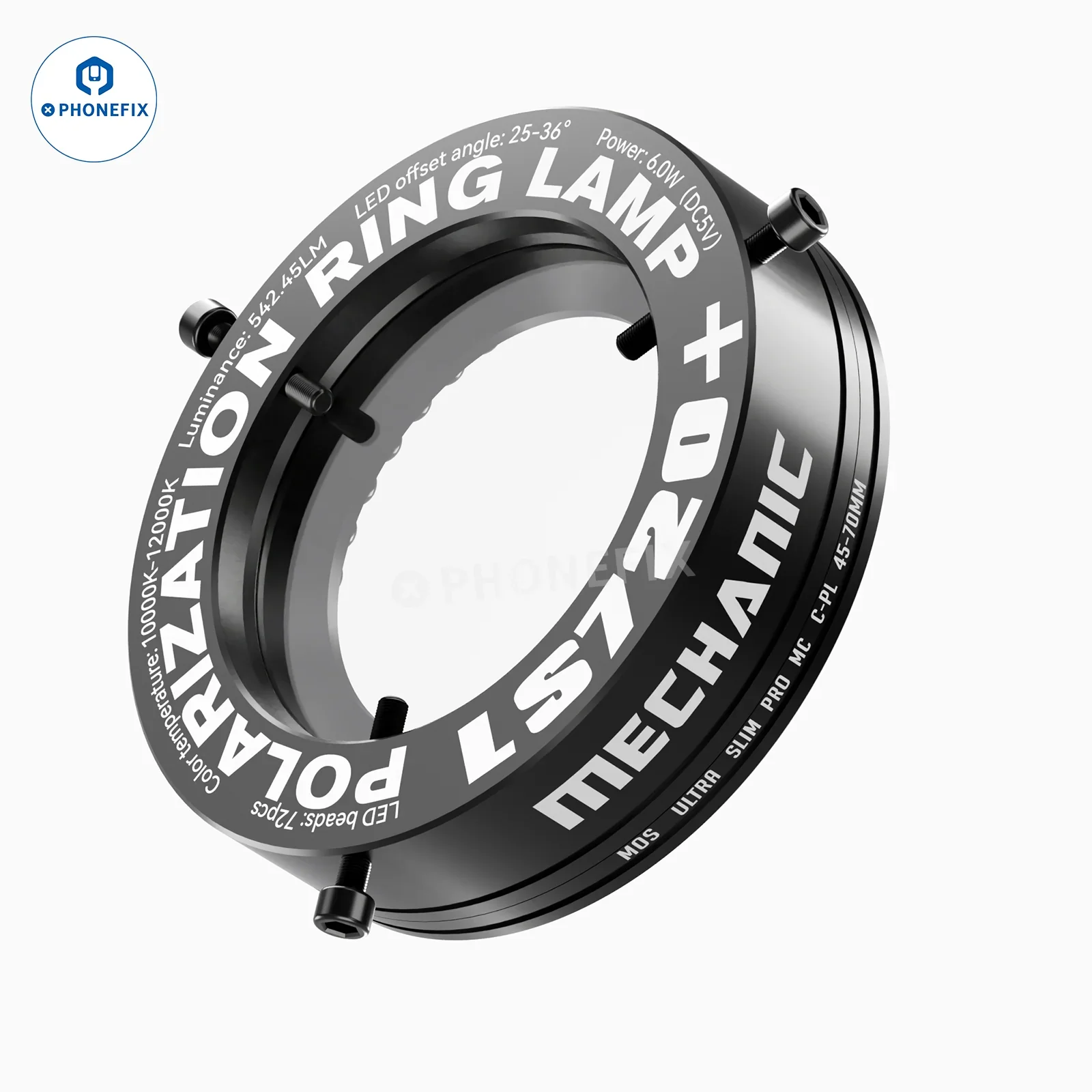 Mechanic LS720+ Adjustable Microscope Polarization Ring Lamp - Image 4