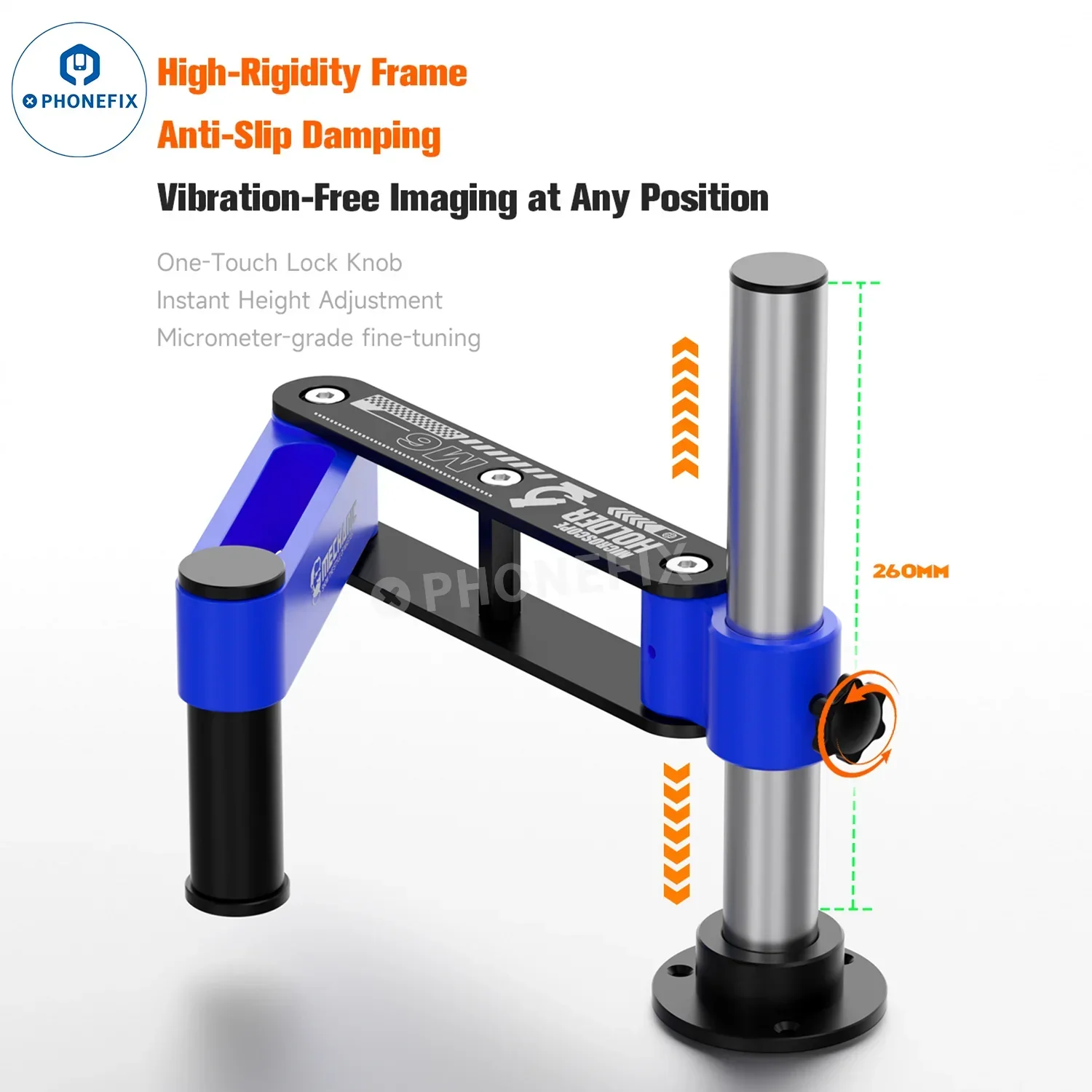 MECHANIC M6 Rotatable Microscope Swing Arm Bracket Stand Holder - Image 7