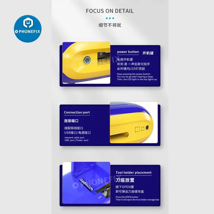 MECHANIC M860 Intelligent Precision Cutting Machine For Phone iPad Watch - Image 9