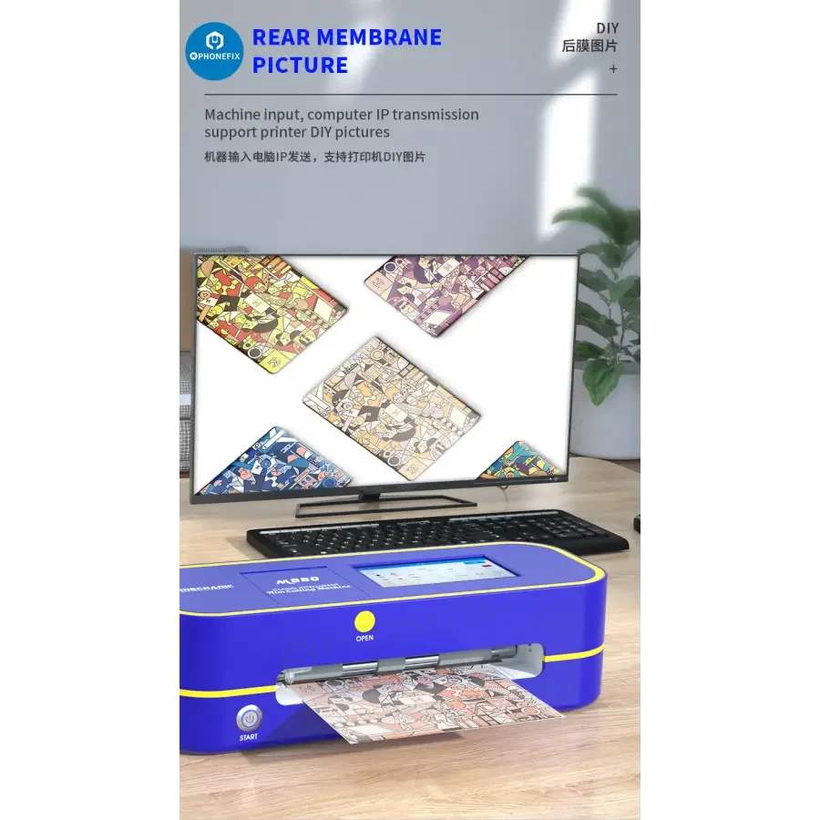 Mechanic M880 Phone Watch Film Cutting Machine Unlimited Cuts - Image 12
