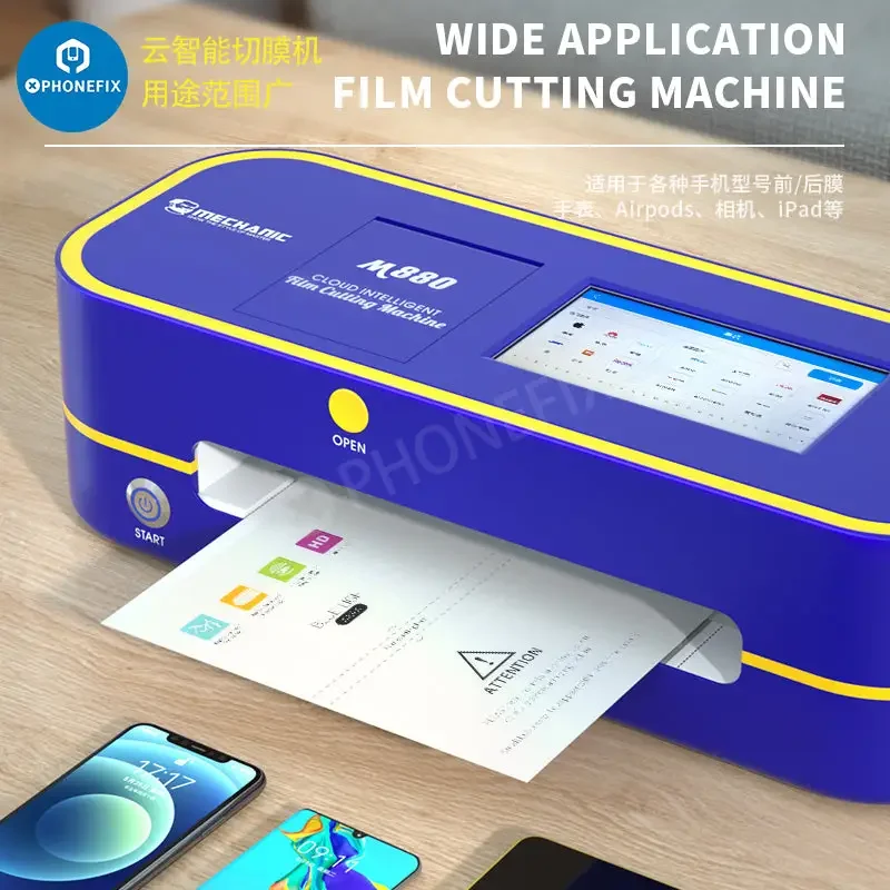 Mechanic M880 Phone Watch Film Cutting Machine Unlimited Cuts - Image 4