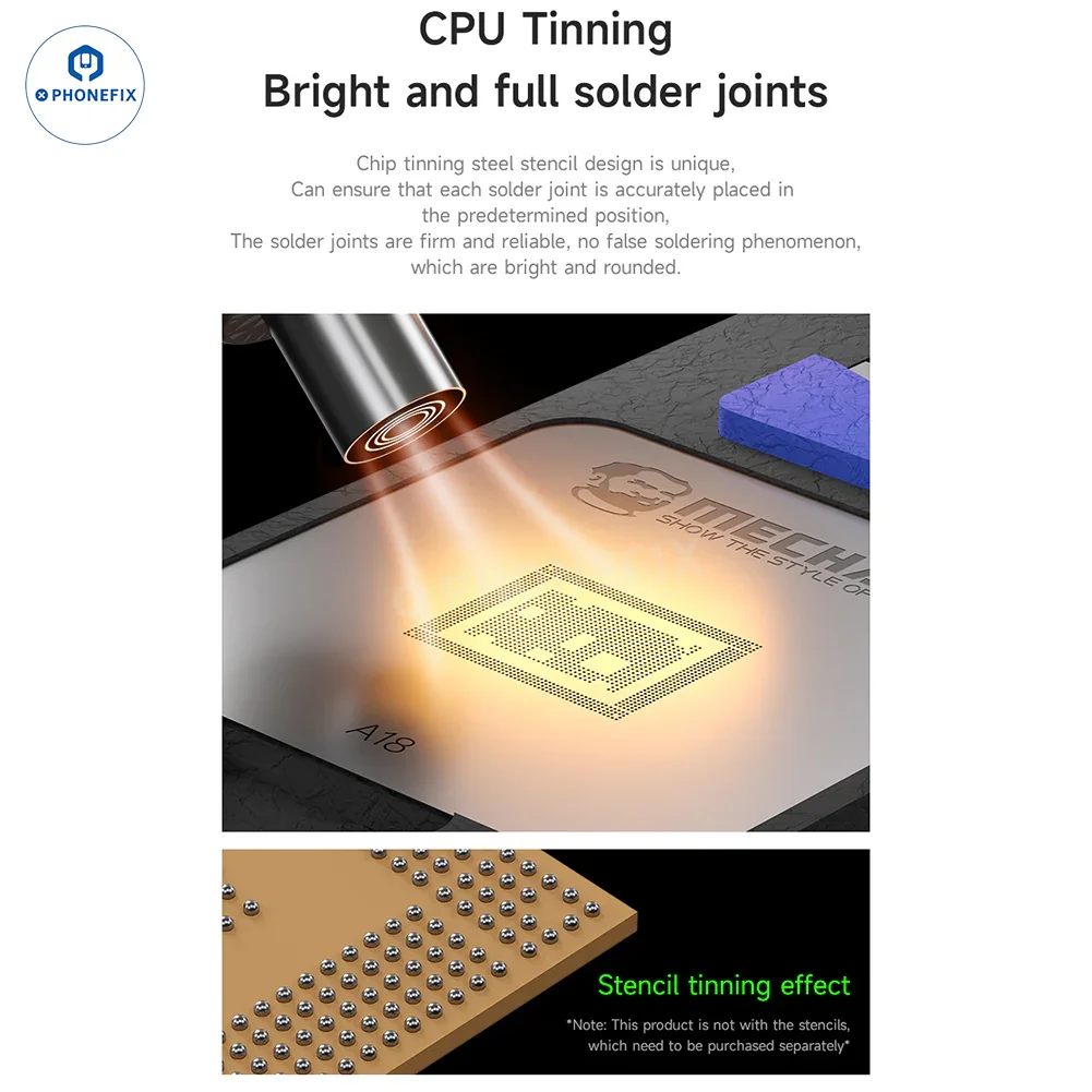 MECHANIC MagTin X CPU Degumming Tinning Platform for iPhone & Android - Image 2