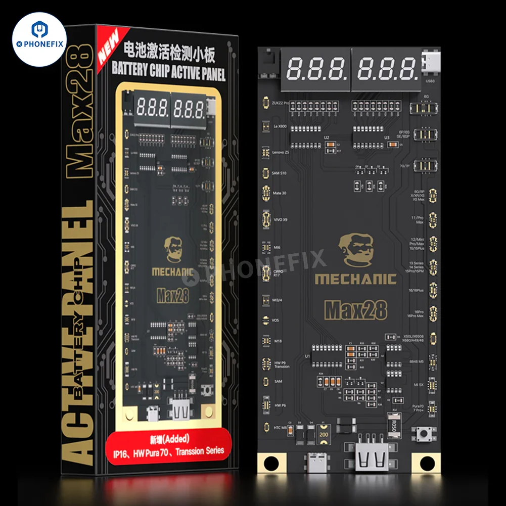 MECHANIC Max28 Battery Activation Board for iPhone 8-16 Pro Max & Android - Image 5