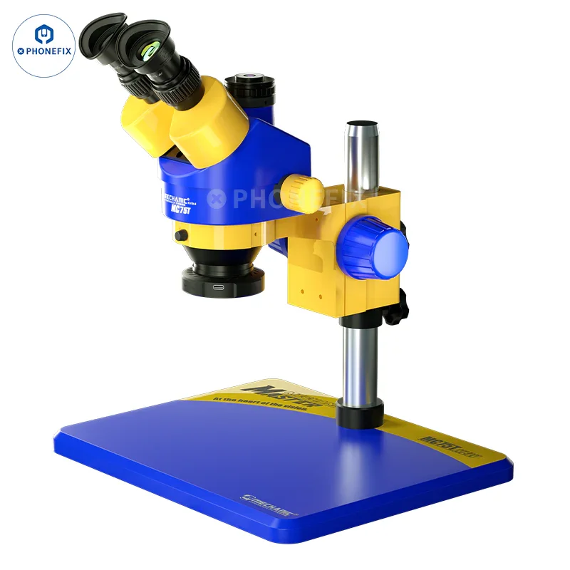 Mechanic MC75T 7-45X Trinocular Stereo Zoom Microscope For Phone Repair - Image 2