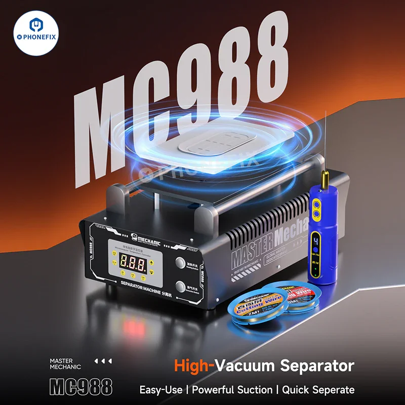 MECHANIC MC988 Phone 10.5-inch Screens Vacuum Heating Separator - Image 3
