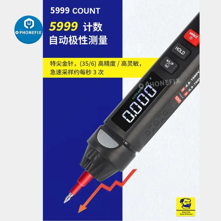 Mechanic MD5 Pen Multimeter Pen Type Meter Auto Range Digital Multimeter - Image 5
