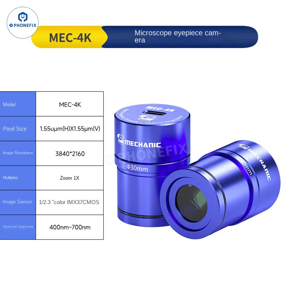 MECHANIC MEC 4K 2K HD Electronic Eyepiece Camera for Stereo Microscope - Image 10