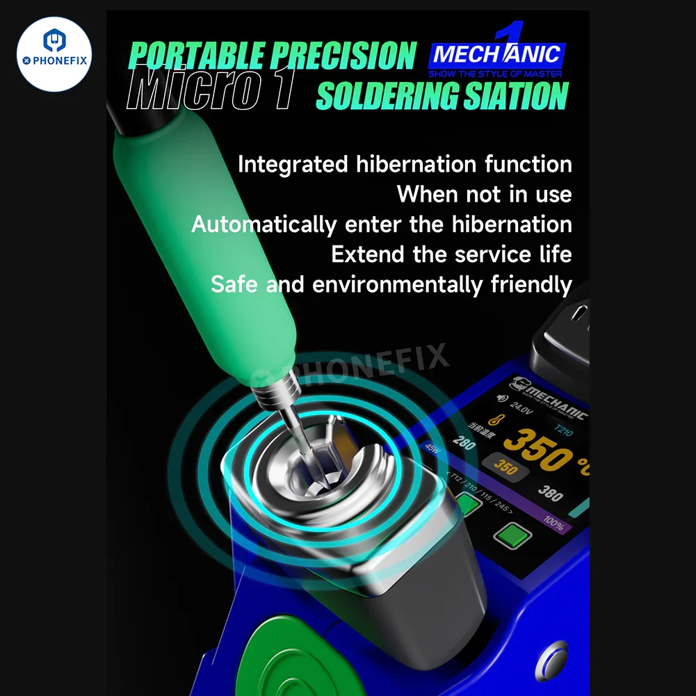 MECHANIC MICRO 1 Portable Digital Soldering Station for Phone Repair - Image 6