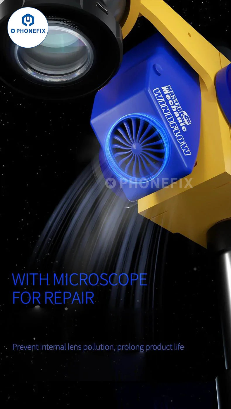 MECHANIC Microscope Fume Extraction Instrument Smoke Absorber - Image 4