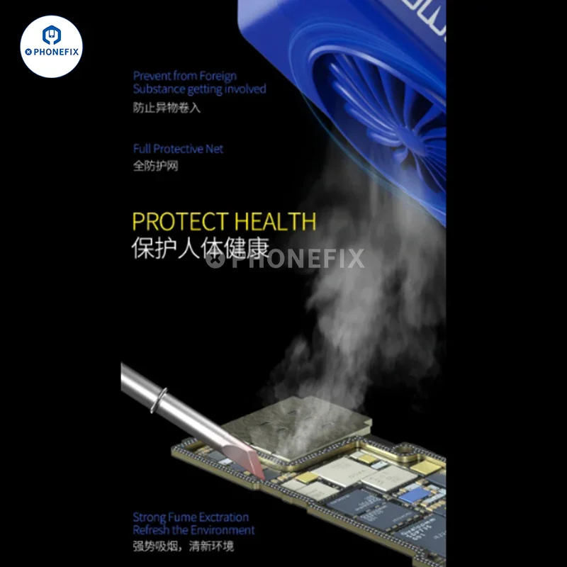 MECHANIC Microscope Fume Extraction Instrument Smoke Absorber - Image 5