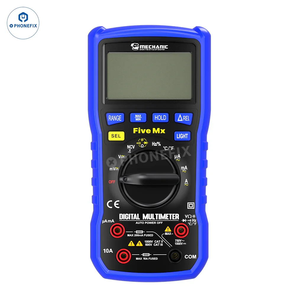 Mechanic Mini TD Five MX Digital Multimeter NCV Temp Measurement - Image 28