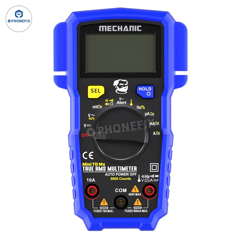 Mechanic Mini TD Five MX Digital Multimeter NCV Temp Measurement - Image 30