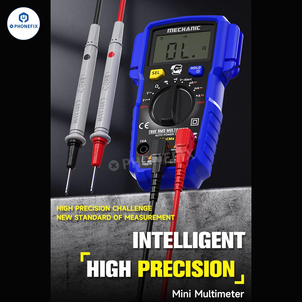 Mechanic Mini TD Five MX Digital Multimeter NCV Temp Measurement - Image 7