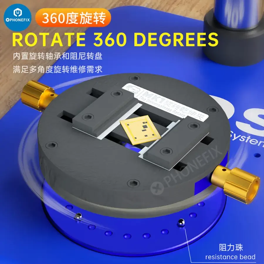 Mechanic MK1 Mini Rotary Motherboard Fixture Logic Board Holder - Image 8