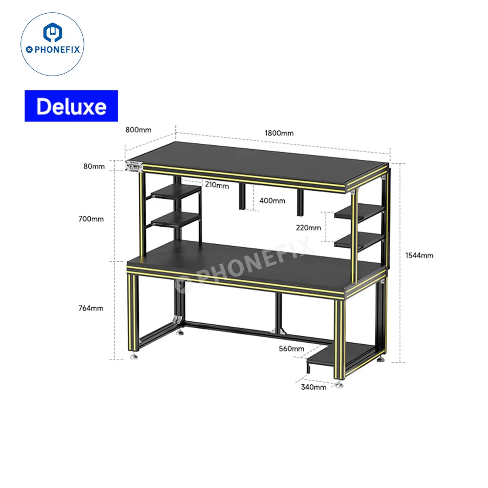 Mechanic Mobile Phone Repair Workbench With High Brightness LED Light - Image 7