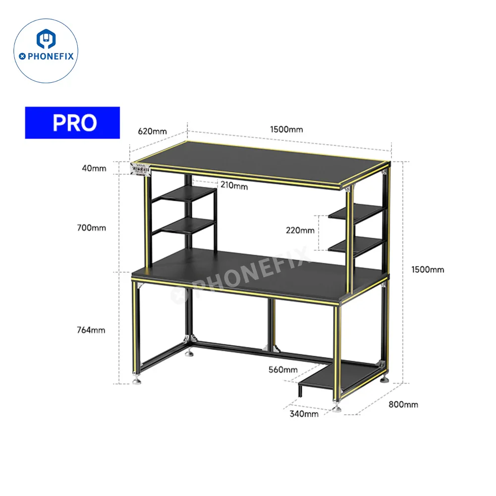 Mechanic Mobile Phone Repair Workbench With High Brightness LED Light - Image 8