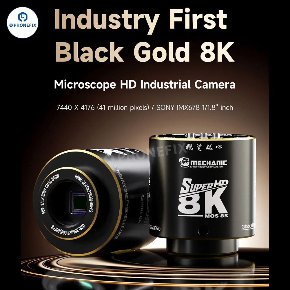 MECHANIC MOS-8K Microscope Camera 8K 4K HDMI USB Output - Image 2