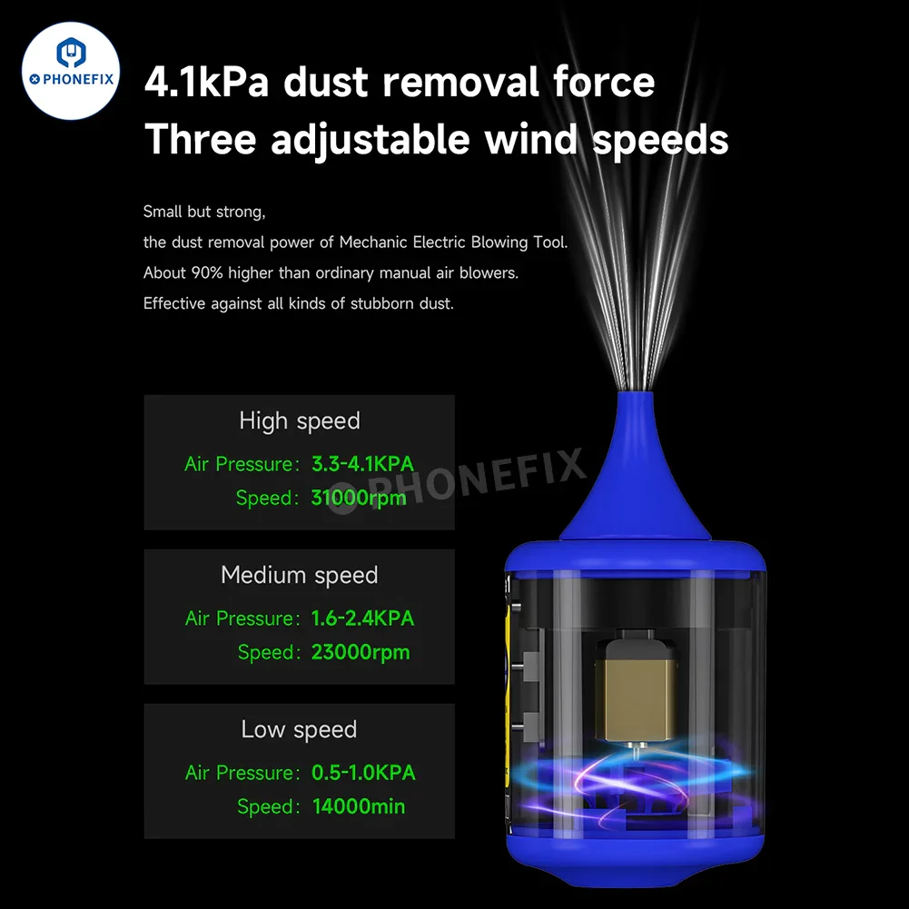 MECHANIC Nova 1 Electric Dust Removal Cooling Blower - Image 7