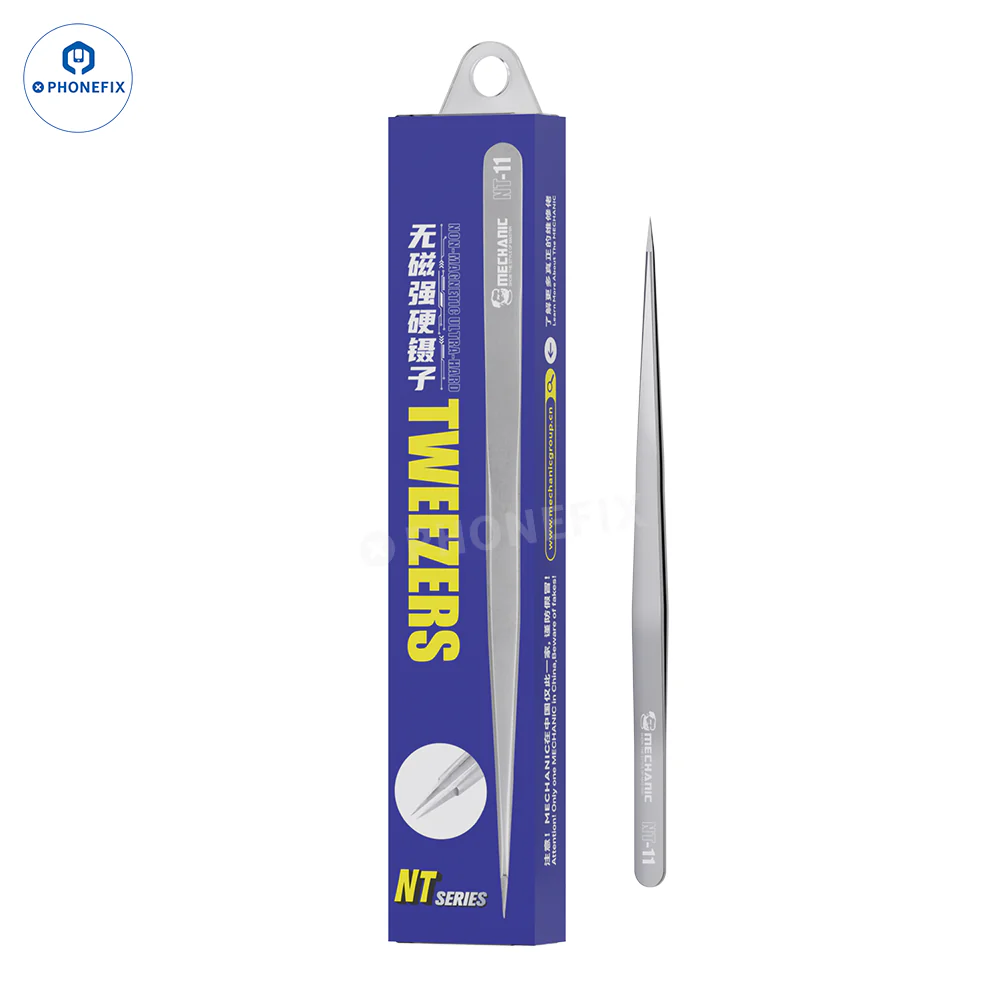 MECHANIC NT Non-Magnetic Ultra-Hard Tweezers for Phone Repair - Image 8