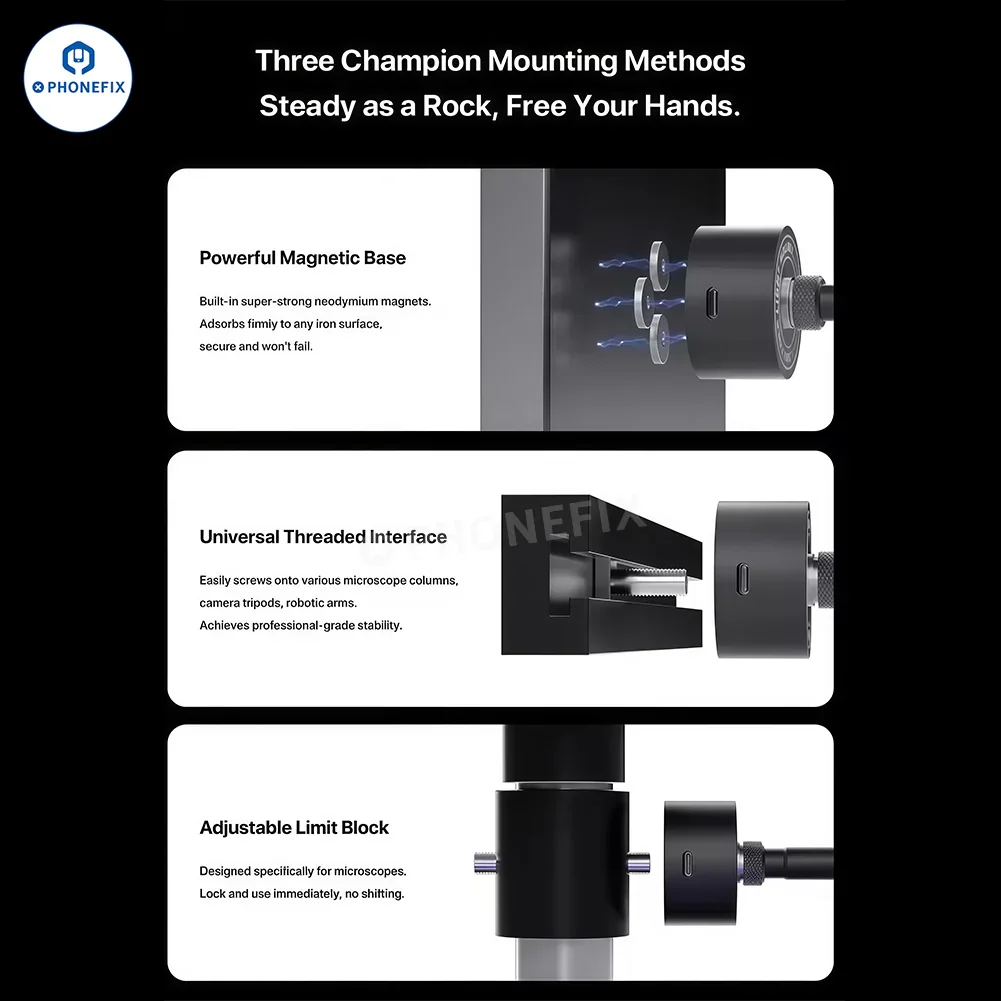 MECHANIC Omni-L Microscope Universal Light Source Oblique Lighting - Image 3