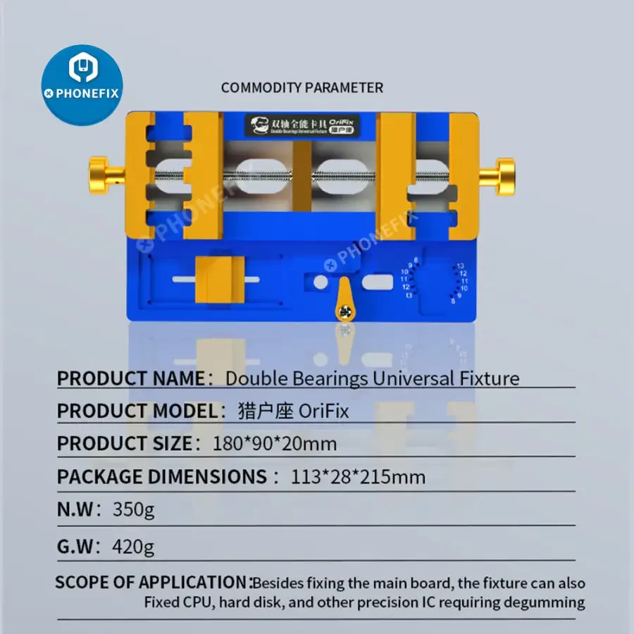 MECHANIC Orifix Double Beatings Universal Fixture For Phone CPU Repair - Image 9
