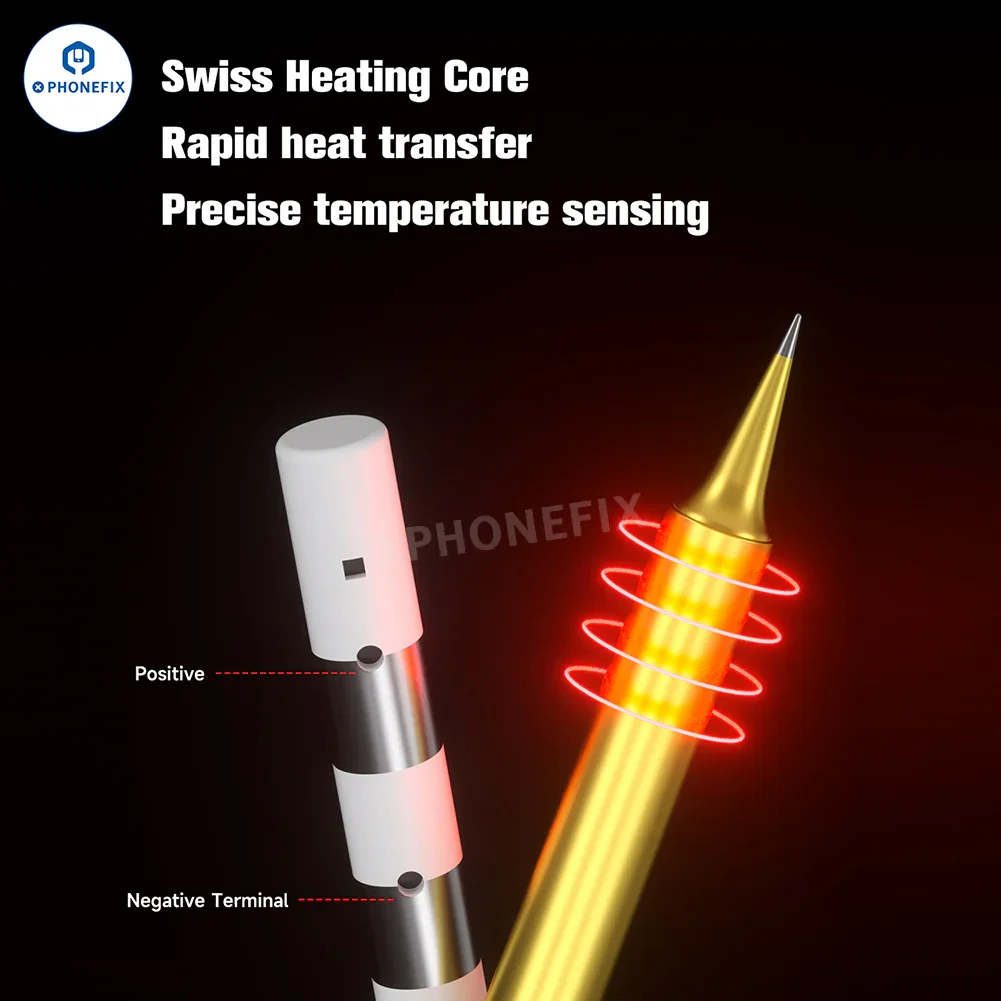 MECHANIC OT Series Soldering Iron Tips for T12 950 Rework Station - Image 3