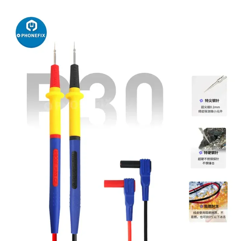 MECHANIC P40 P30 1000V 20A Stainless Steel Multimeter Test Probe Pen - Image 2