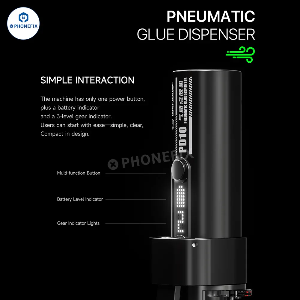 MECHANIC PD10 Pneumatic Glue Dispenser for Mobile Phone Repair - Image 6