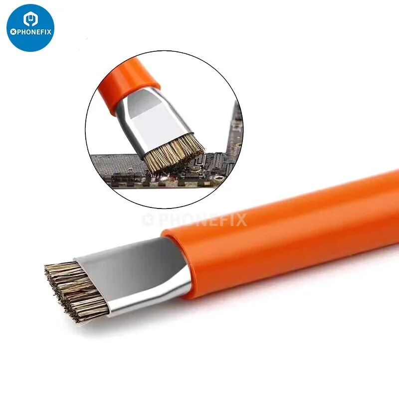 Mechanic Pig Hair Brush PCB Chip Debonding Glue Cleaning Brush - Image 9