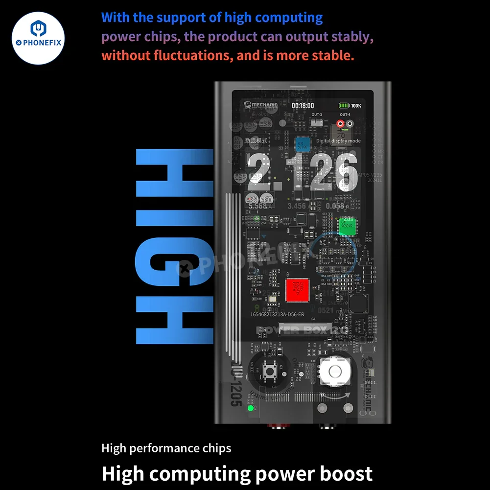 MECHANIC POWER BOX 2.0 DC-1205 Portable 12V 5A Power Supply - Image 4