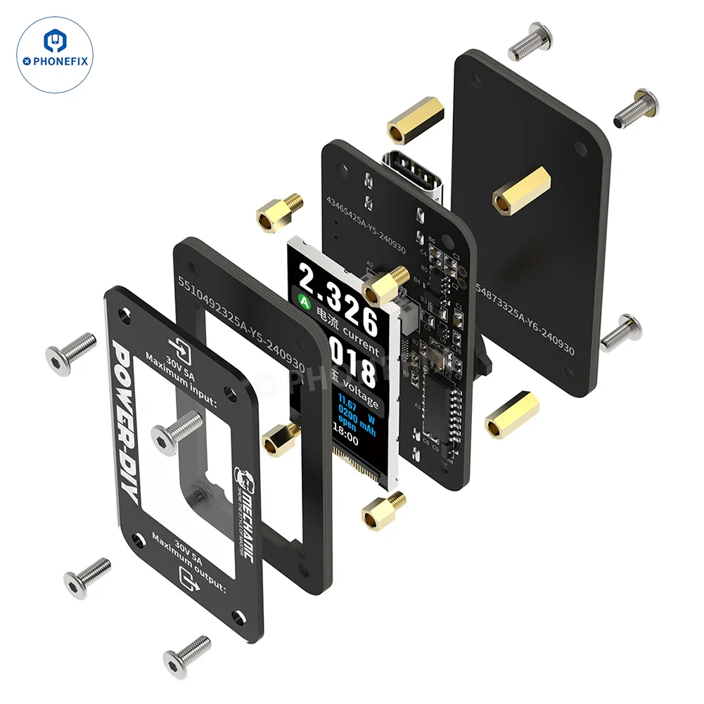 Mechanic POWER-DIY Digital Ammeter 30V 5A Votage Current Tester - Image 5