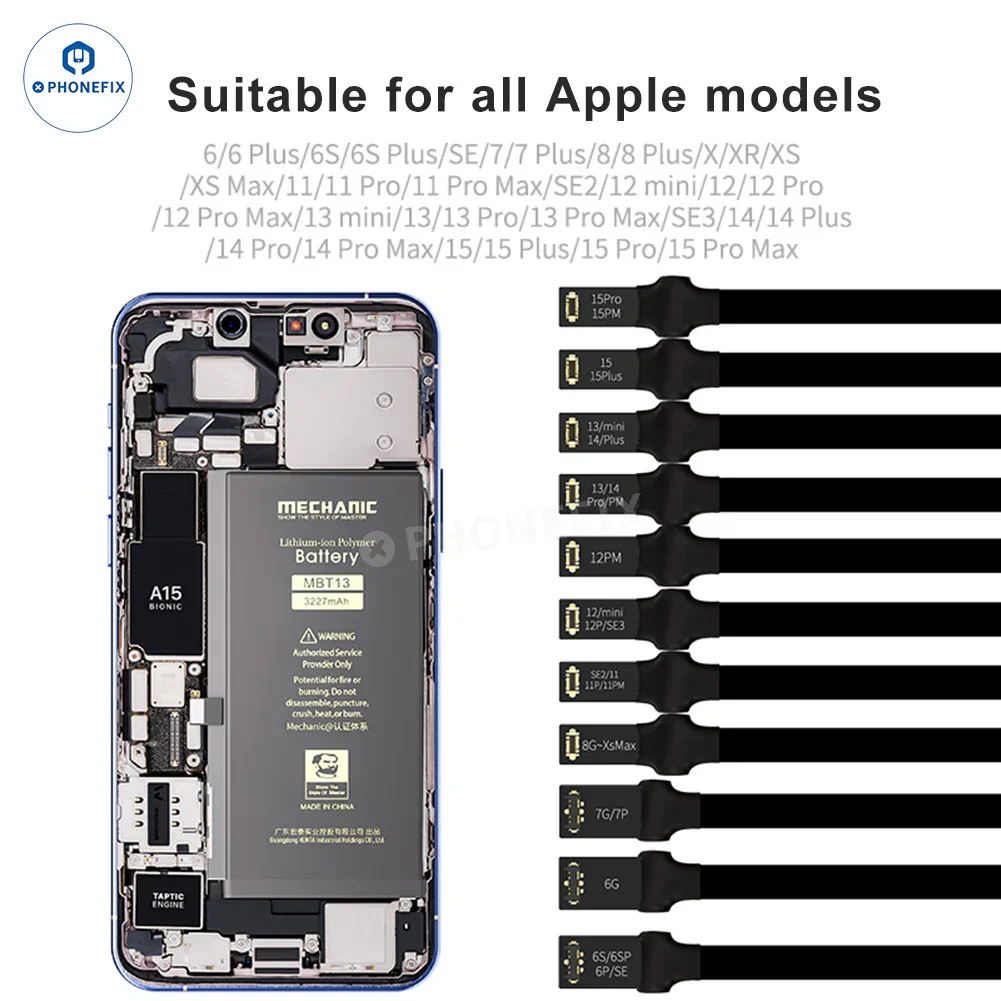 MECHANIC Power Pro Ultra Data Boot Cable For iPhone 6-16 Pro Max - Image 5