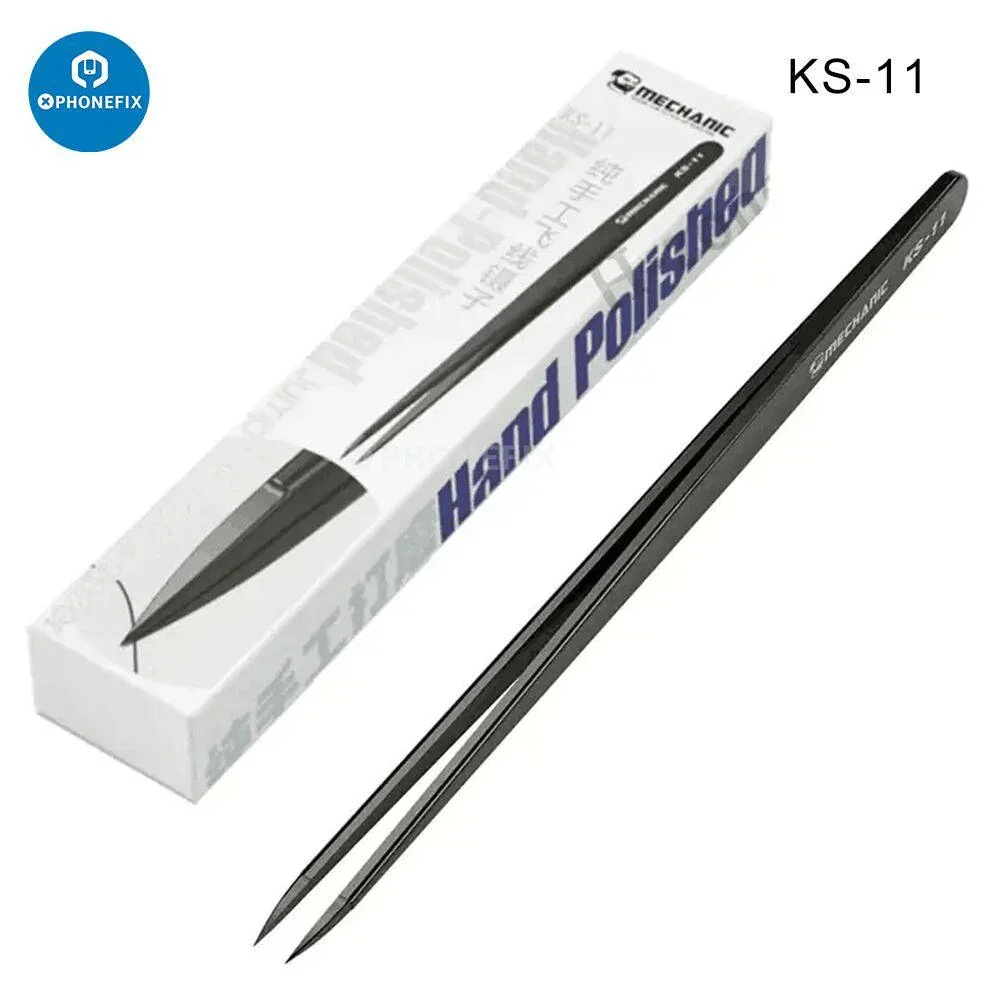 Mechanic Precision Stainless Steel Tweezers Phone Repair Tool - Image 3