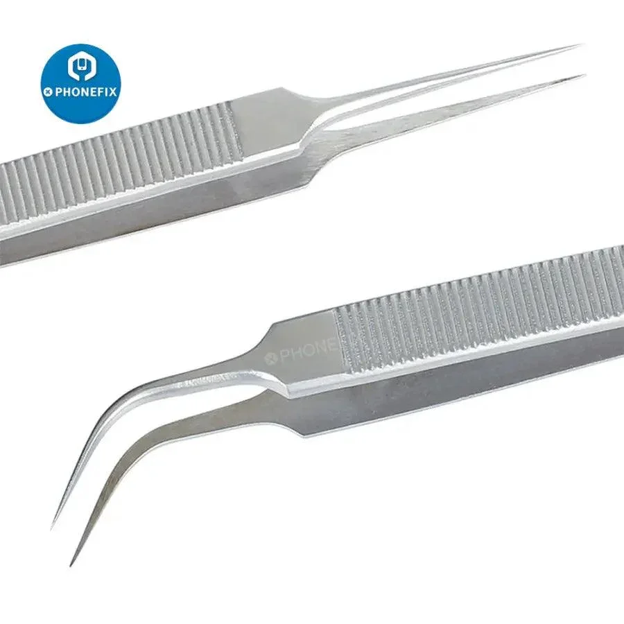 Mechanic Precision Stainless Steel Tweezers Phone Repair Tool - Image 5