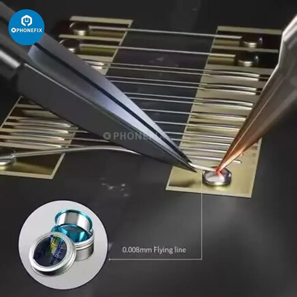 Mechanic Precision Stainless Steel Tweezers Phone Repair Tool - Image 8