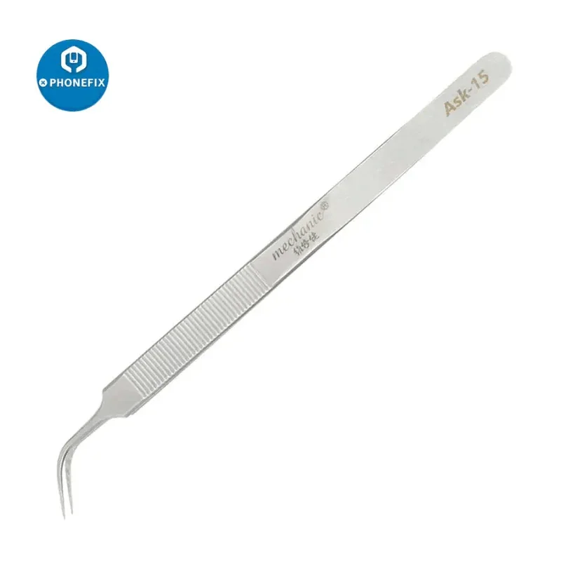 Mechanic Precision Stainless Steel Tweezers Phone Repair Tool - Image 9