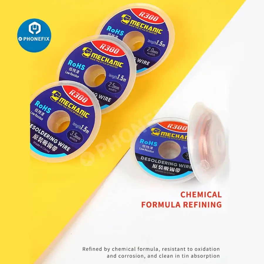MECHANIC R300 DW50 Solder Wick Remover Desoldering Wire - Image 11