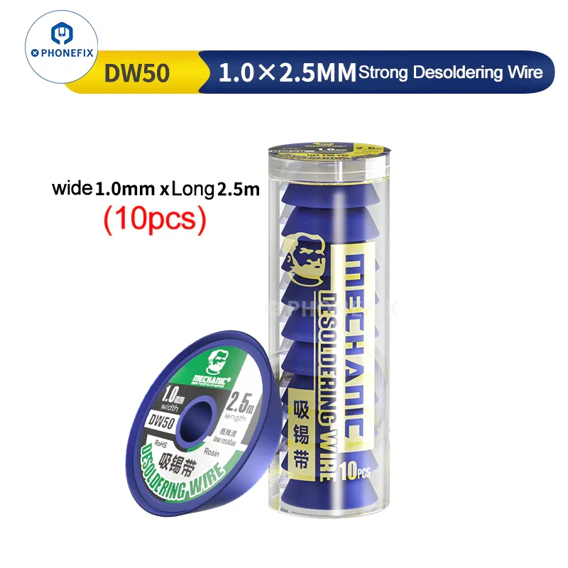 MECHANIC R300 DW50 Solder Wick Remover Desoldering Wire - Image 18