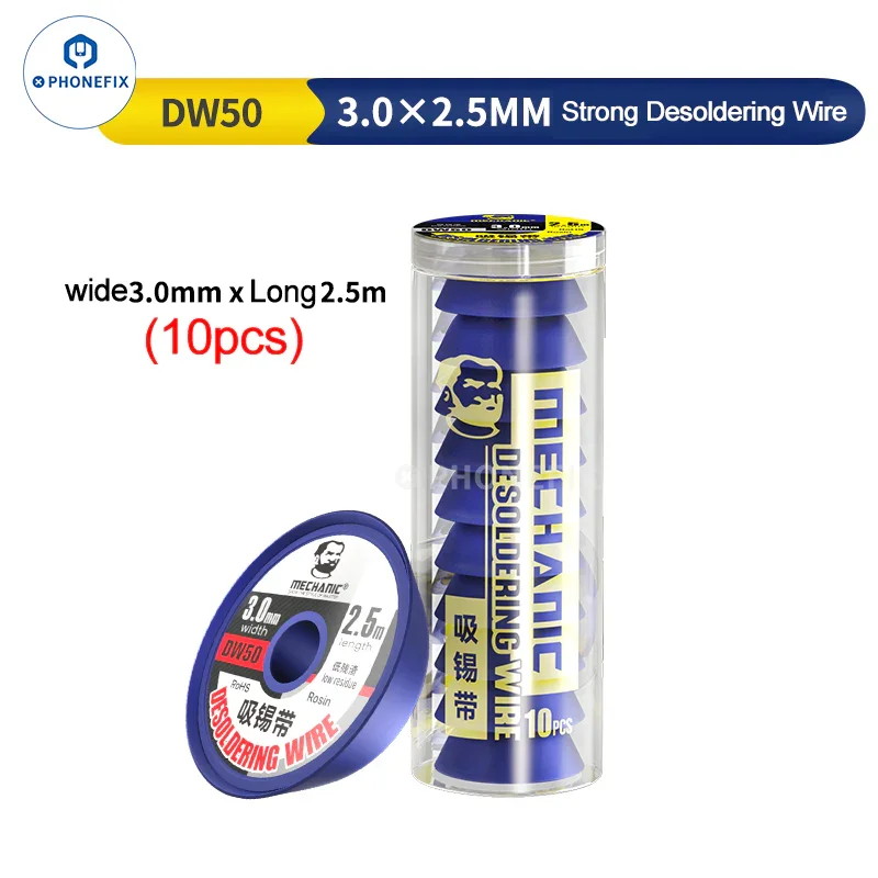 MECHANIC R300 DW50 Solder Wick Remover Desoldering Wire - Image 22