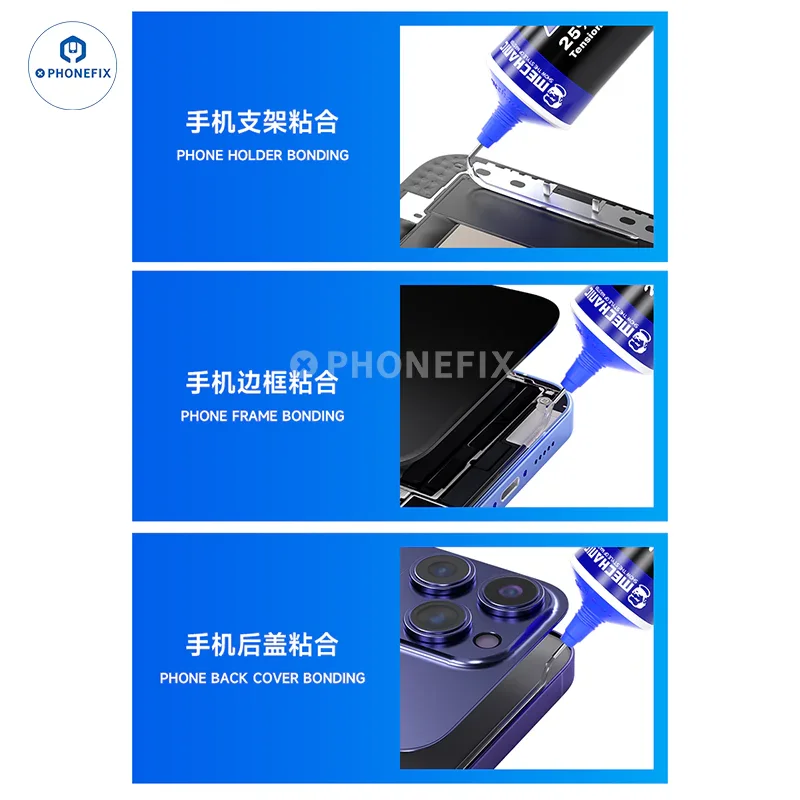MECHANIC R7 Phone Frame Screen Bracket Back Glass Adhesive Glue - Image 3