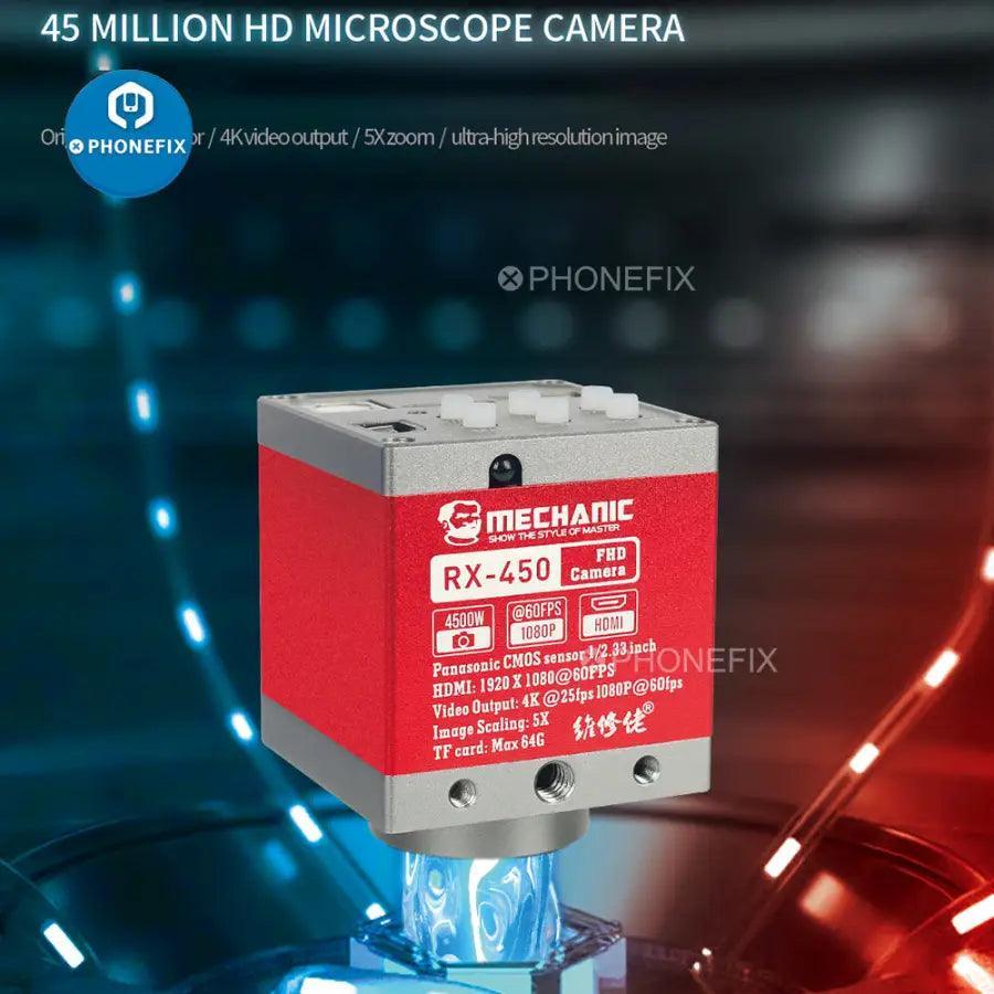 Mechanic RX-450 HDMI USB Industrial Digital Microscope Camera - Image 6