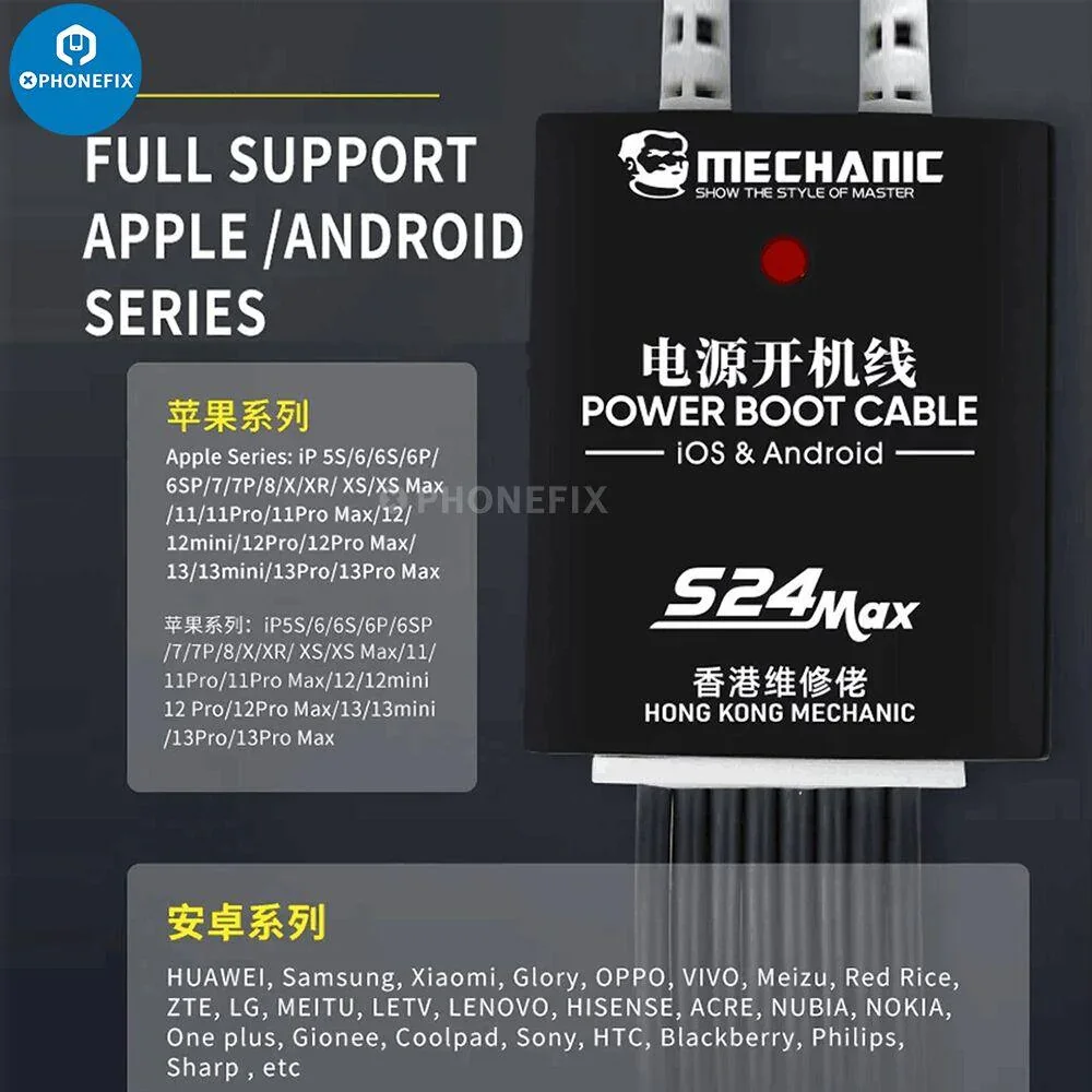 Mechanic S24 Max Power Boot Cable For iPhone Android - Image 5