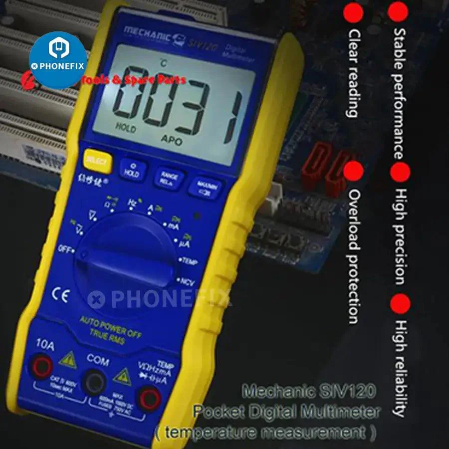 MECHANIC SIV120 Mini Portable Fully Automatic Multimeter - Image 6