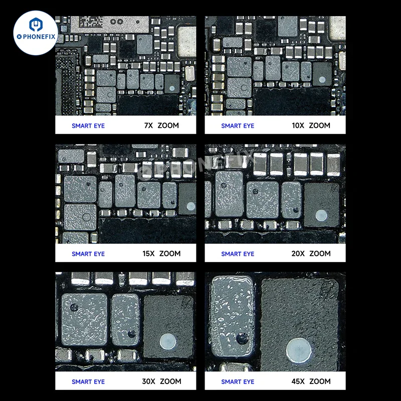 MECHANIC SMART EYE Microscope 7-45X Zoom for Phone Repair - Image 10